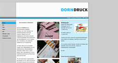 Desktop Screenshot of dorndruck.de
